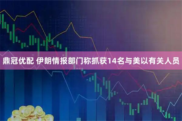 鼎冠优配 伊朗情报部门称抓获14名与美以有关人员